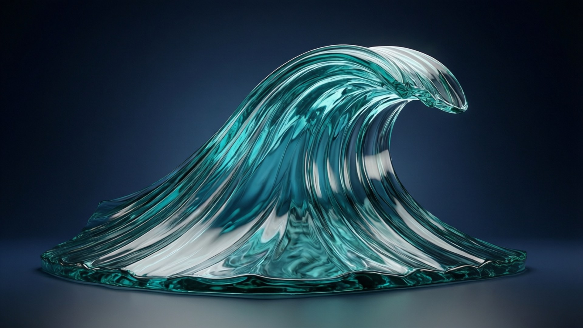 Glass Wave Angle by Wallpapers.art Studio