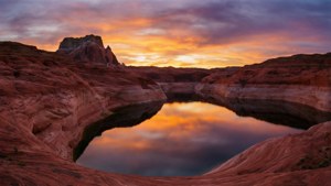 Glen Canyon Sunset Lake
