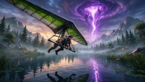 Gliding Over Loot Lake