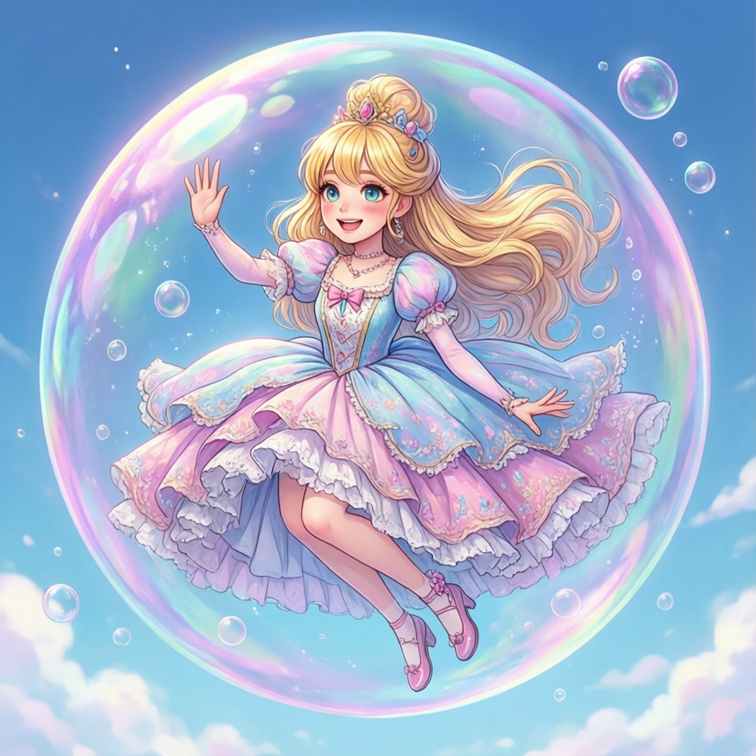 Glinda in a Bubble by Wallpapers.art Studio