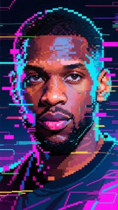 Glitch Art Portrait