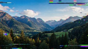 Glitch Landscape Error