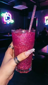 Glitter Drink Moment