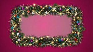 Glitter Party Border