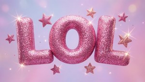 Glitter Pink LOL
