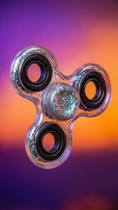 Glitter Spinner Float