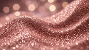 Glittering Pink Rose Gold Swirls