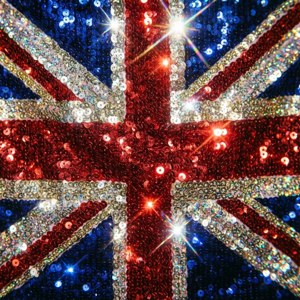 Glittery Union Jack