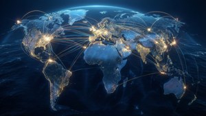 Global Trade Network Globe