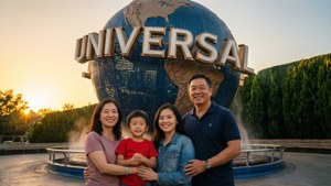 Globe Family Portrait