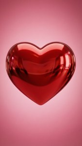 Glossy 3D Heart