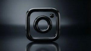 Glossy Black Gradient