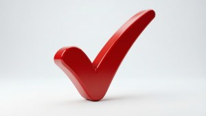 Glossy Checkmark Minimal