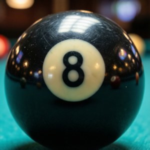 Glossy Eight Ball
