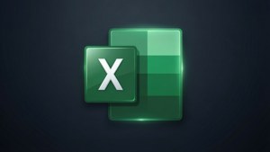 Glossy Excel Logo Dark