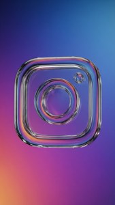 Glossy Glass Instagram