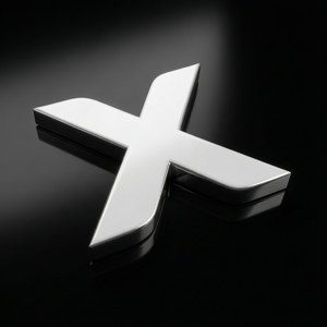 Glossy Logo X