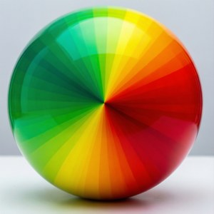 Glossy Multicolor Sphere