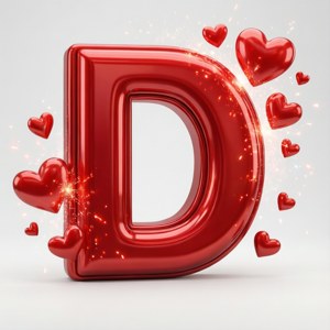 Glossy Red D