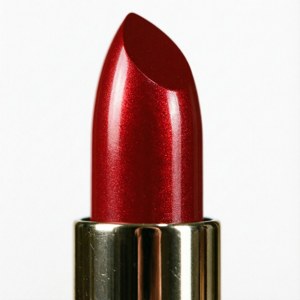 Glossy Red Lipstick