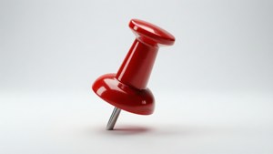 Glossy Red Pinpoint
