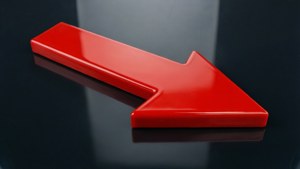 Glossy Reflection Arrow
