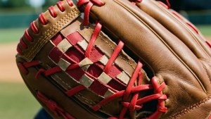 Glove Laces Close-Up