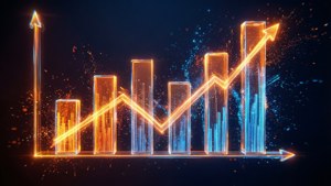 Glowing Bar Chart