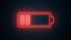 Glowing Battery Indicator