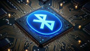 Glowing Bluetooth Circuit