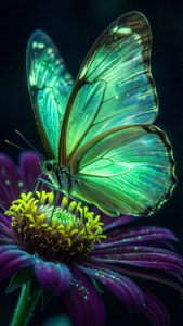 Glowing Butterfly