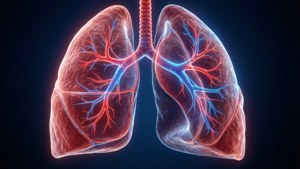 Glowing Capillaries Lungs