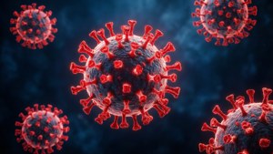 Glowing Coronavirus Macro