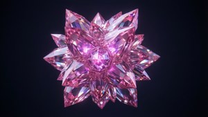 Glowing Crystal Cluster