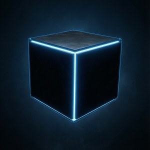 Glowing Cube Void