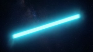 Glowing Cyan Divider