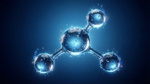 Glowing Ethereal Molecule
