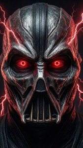 Glowing Eyes Close-up