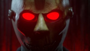 Glowing Eyes Purge Mask