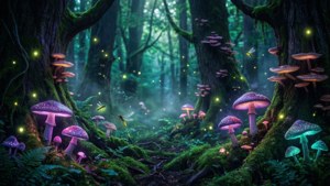 Glowing Forest Dream