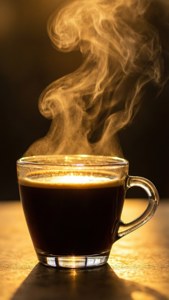 Glowing Glass Coffee