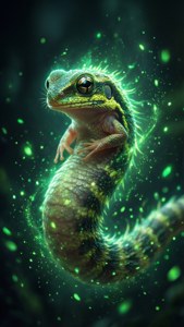 Glowing Green Burmy