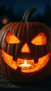 Glowing Jack-O'-Lantern