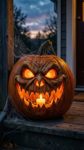 Glowing Jack-O'-Lantern