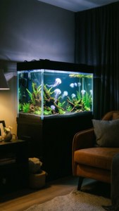Glowing Jellyfish Home Tank