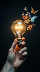 Glowing Lightbulb