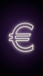 Glowing Line Euro