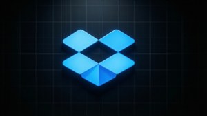 Glowing Logo on Dark