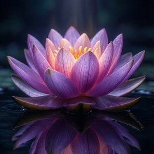 Glowing Lotus