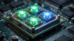 Glowing Optical Transceiver